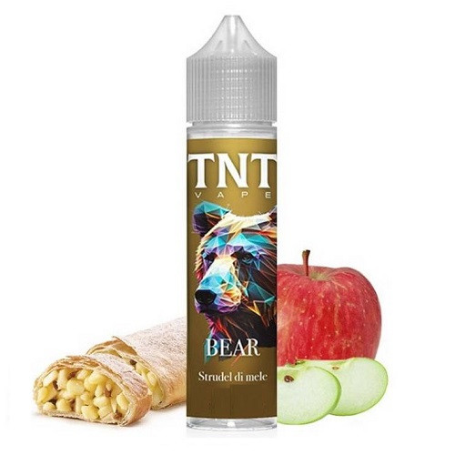 TNT VAPE - BEAR STRUDEL DI MELE - SHOT SERIES 25ML NEW