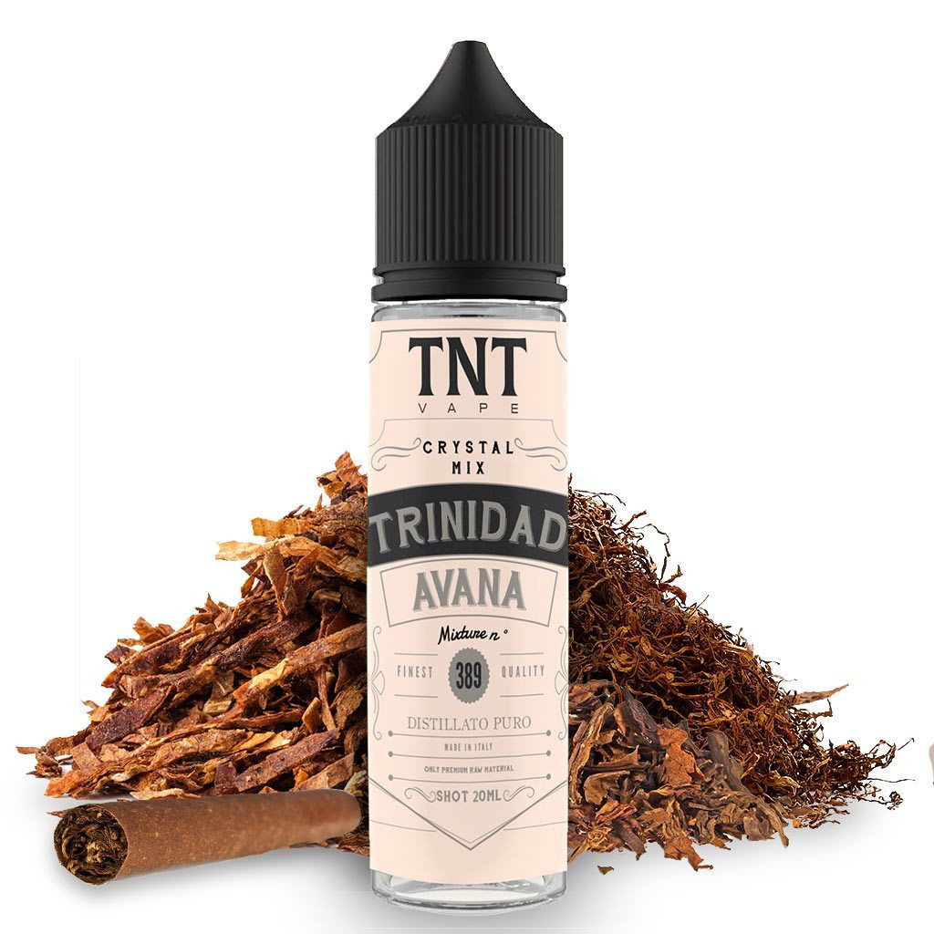 TNT-VAPE - CRYSTAL MIX - TRINIDAD AVANA - AROMA SHOT SERIES 20 ML