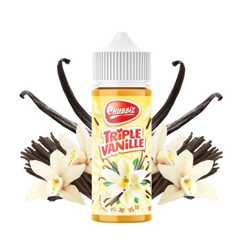 CHUBBIZ - TRIPLE VANILLA 120ML