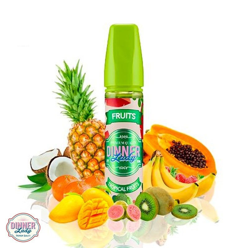 Dinner Lady - Summer Holiday - Tropical Fruit - Mix and vape - 60 ml