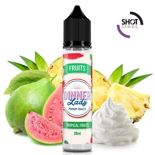 DINNER LADY - TROPICAL FRUITS - SHOT SERIES 20ML NEW