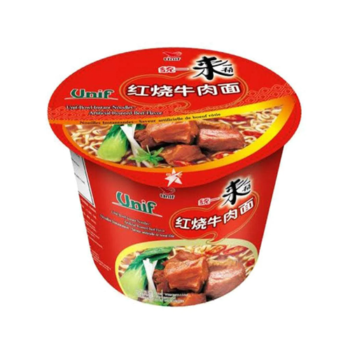 UNIF Bowl Instant Noodles Roasted Beef Flavour  – Noodle istantanei gusto manzo arrosto 110 gr