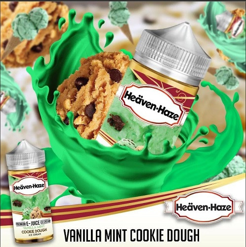 HEAVEN HAZE - VANILLA MINT COOKIE DOUGH 120ML