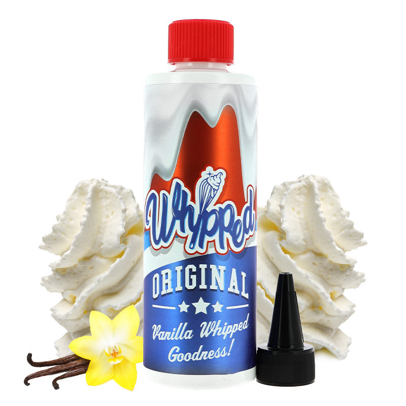 WHIPPED ORIGINAL E LIQUID - VANILLA WHIPPED GOODNESS 240 ML