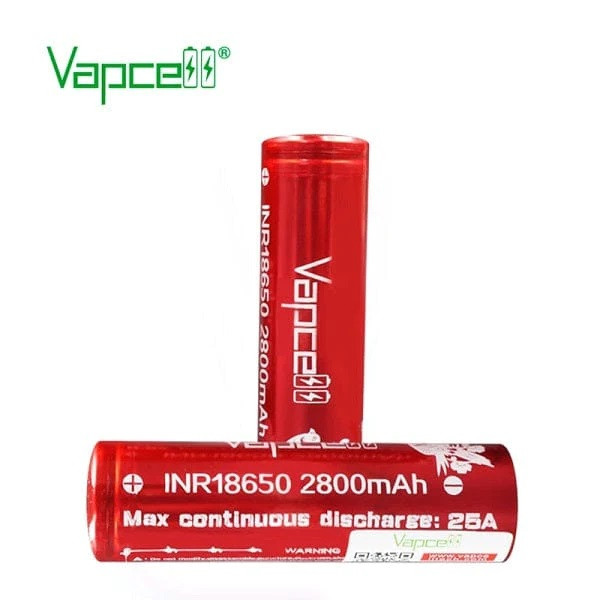 VAPECELL - BATTERIA INR 18650 DA 2800MAH 25A