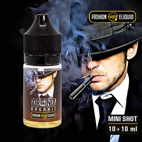 FASHION VAPE ELIQUID - VIRGINIA OLD STYLE - MINI SHOT 10ML