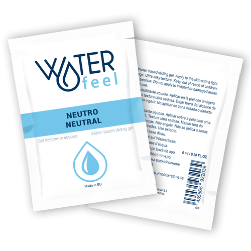 WATERFEEL - GEL LUBRIFICANTE NEUTRO A BASE ACQUA 6 ML