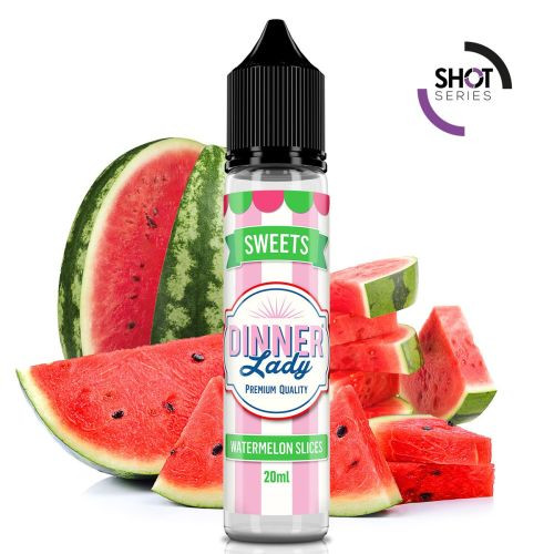 DINNER LADY - WATERMELON SLICES - SHOT SERIES 20ML NEW