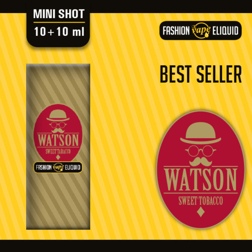 FASHION VAPE ELIQUID - WATSON - MINI SHOT 10ML