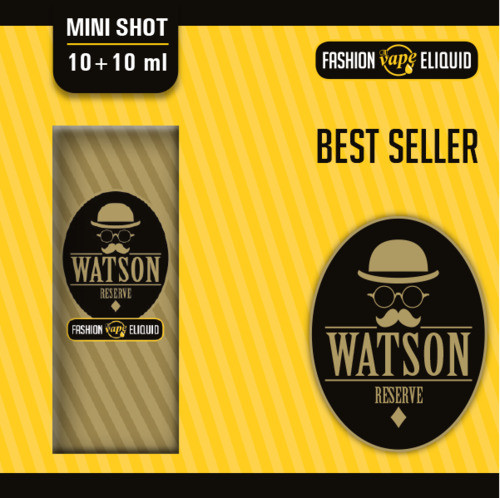 FASHION VAPE ELIQUID - WATSON RESERVE - MINI SHOT 10ML