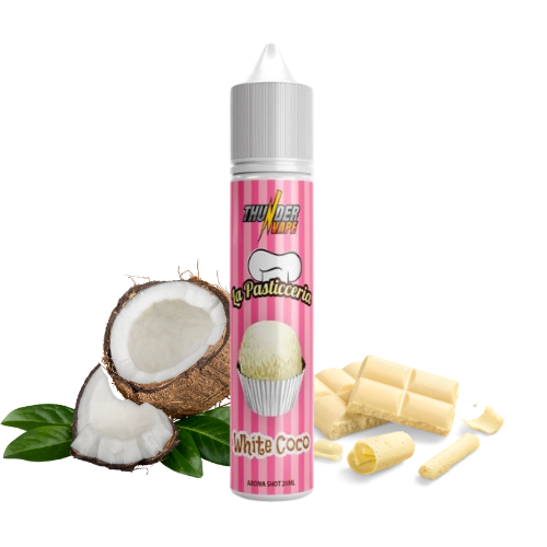 THUNDER VAPE - WHITE COCO CIOCCOLATO E COCCO - AROMA SHOT SERIES 20ML