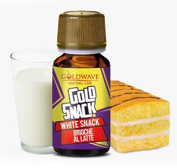 GOLDWAVE - GOLD SNACK WHITE SNACK - AROMA CONCENTRATO 10ML