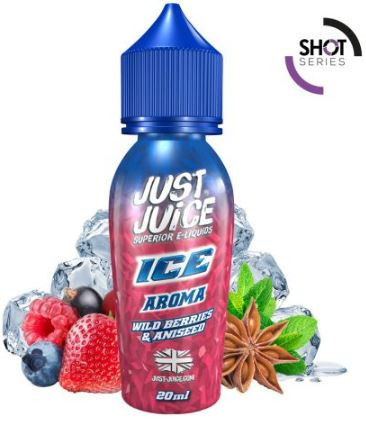 JUST JUICE - WILD BERRIES AND ANISEED ICE - AROMA SHOT SERIES 20ML