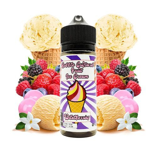 BUBBLE CUSTARD FRUIT ICE CREAM - WILDBERRIES 120ML