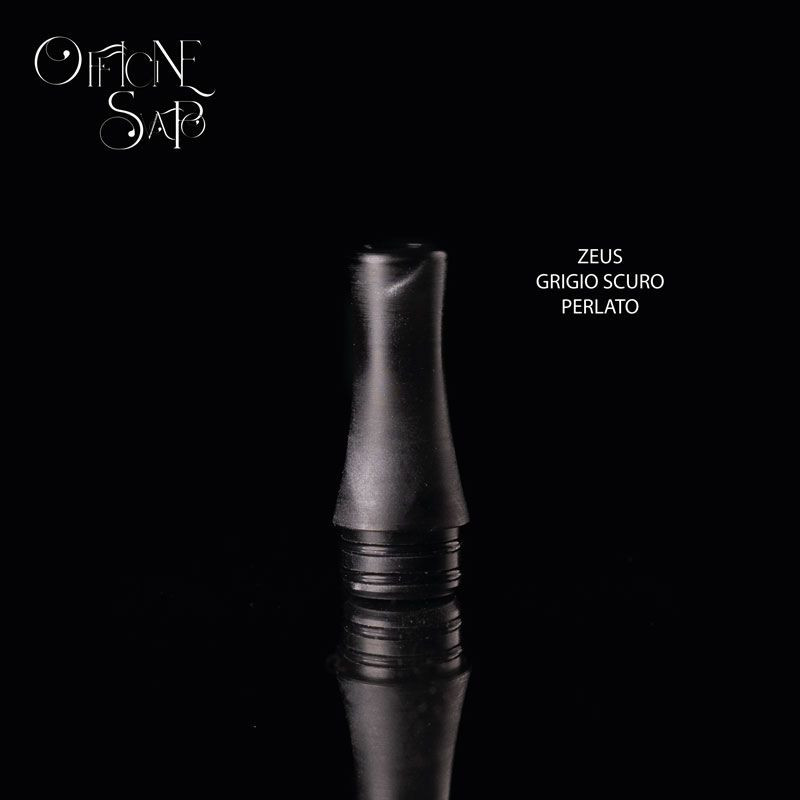 OFFICINE SVAPO - DRIP TIP 510 ZEUS - GRIGIO SCURO PERLATO