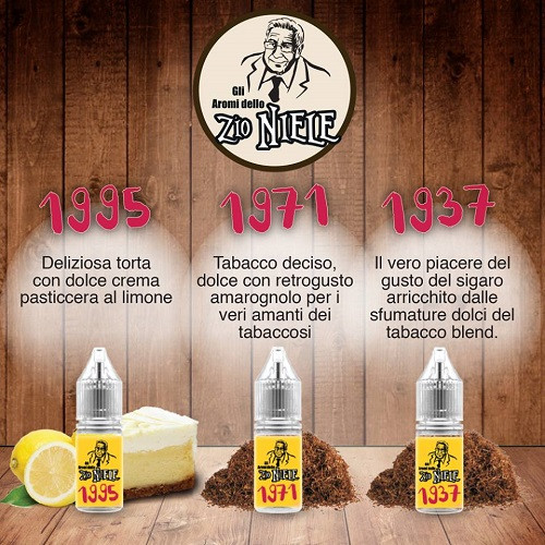 AROMA CONCENTRATO ZIO NIELE 1995 - LOP - 10 ML